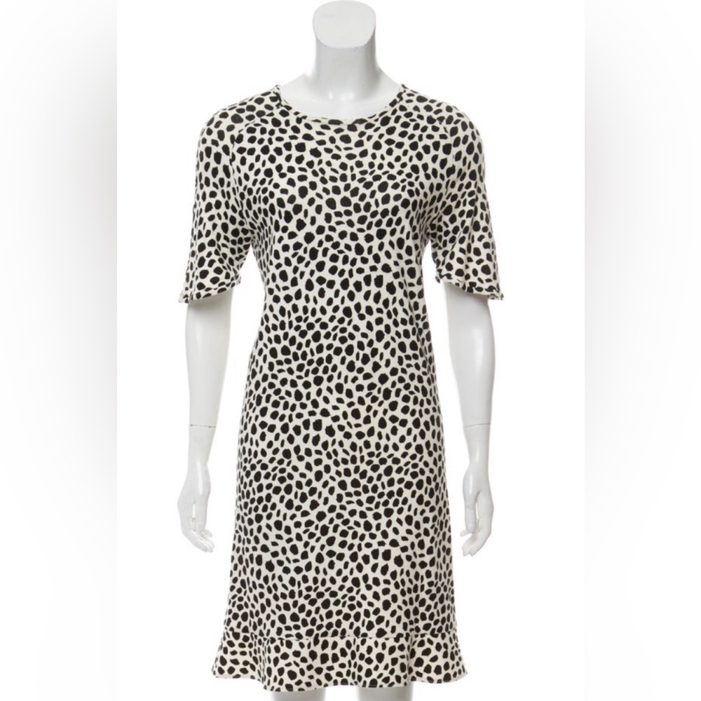 CHLOE Mini Spotted Print Dress